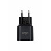 Сетевое зарядное устройство Ergo (2USB, 2.4A) Black (EWC-224 (B))