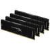 Модуль памяти DDR4 4x32GB/3600 Kingston HyperX Predator Black (HX436C18PB3K4/128)