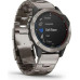 Смарт-часы Garmin Quatix 6 Titanium  Gray with Titanium Band (010-02158-95)