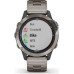 Смарт-часы Garmin Quatix 6 Titanium  Gray with Titanium Band (010-02158-95)