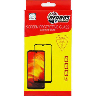 Защитное стекло Dengos для Apple iPhone 12 Pro Max Black Full Glue (TGFG-150)