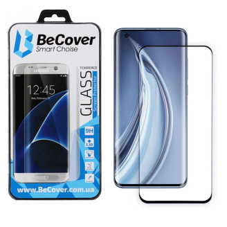 Защитное стекло BeCover 3D Curved Edge для Xiaomi Mi 10 Pro Black (704829)