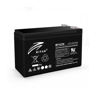 Аккумуляторная батарея Ritar 12V 7.0Ah (RT1270A) AGM Black Case