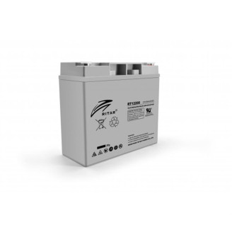 Аккумуляторная батарея Ritar 12V 20AH (RT12200/02982) AGM Gray Case