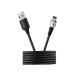 Кабель Canyon USB - Lightning 1м, CFI-8, Black (CNS-CFI8B)