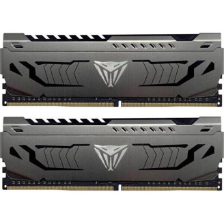 Модуль памяти DDR4 2х8GB/3733 Patriot Viper Steel Gray (PVS416G373C7K)