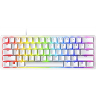 Клавиатура Razer Huntsman Mini Mercury Edition Purple Switch White (RZ03-03390300-R3M1) White USB