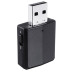 Адаптер Bluetooth 5.0 HQ-Tech ZF-169 Plus, USB power, A2DP+AVRCP, DC3.5, LED, коробка