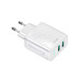 Сетевое зарядное устройство Grand-X CH-60W (2xUSB 3.1А) White