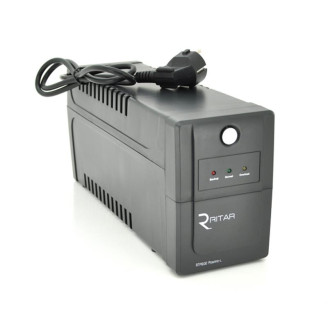 ИБП Ritar RTP800 Proxima-L 480 W, Lin.int., AVR, 2xSchuko, пластик (RTP800L/05846)