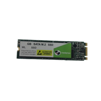 Накопитель SSD  250GB Mediamax M.2 2280 SATAIII 3D NAND TLC (WL 250 SSD M.2) Refurbished наработка до 1%