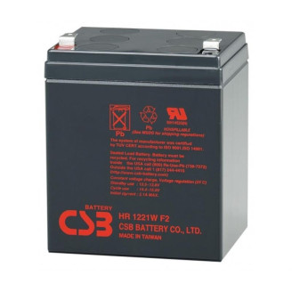 Аккумуляторная батарея CSB 12V 5AH (HR1221WF2/04409) AGM