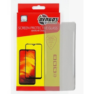 Защитное стекло Dengos Privacy для Apple iPhone 13/13 Pro Black Full Glue (TGFGP-29)