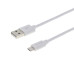 Кабель Grand-X USB - micro USB (M/M), Cu, 2.5 м, White (PM025W)