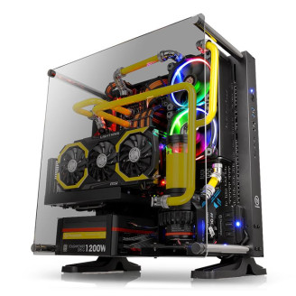 Корпус Thermaltake Core P3 Tempered Glass Edition Black (CA-1G4-00M1WN-06) без БП