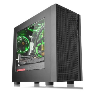 Корпус Thermaltake Versa H18 Black без БП (CA-1J4-00S1WN-00)