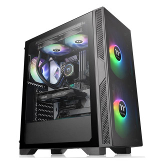 Корпус Thermaltake Versa T25 Tempered Glass Edition Black (CA-1R5-00M1WN-00)