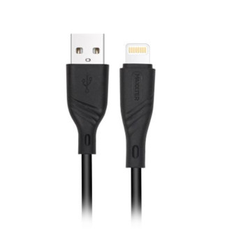 Кабель Maxxter USB-Lightning 1м черный (UB-L-USB-02-1m)