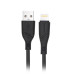 Кабель Maxxter USB-Lightning 1м черный (UB-L-USB-02-1m)