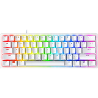 Клавиатура Razer Huntsman Mini Mercury Purple Switch Red ENG (RZ03-03390400-R3M1) White USB