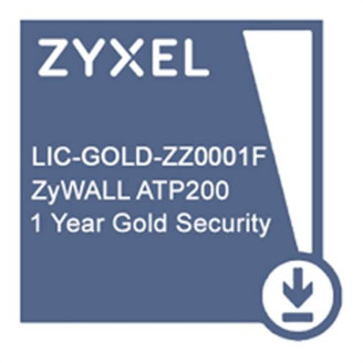 Подписка на сервис Zyxel Gold Security Pack (AS, AV, CF, IDP/DPI, Sandboxing, SecuReporter, 40 AP) сроком 1 год для ATP200 (LIC-GOLD-ZZ0001F)