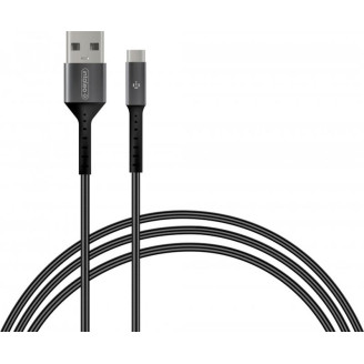 Кабель Intaleo CB0 USB-USB Type-C 1.2м Black/Grey (1283126495663)