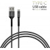 Кабель Intaleo CB0 USB-USB Type-C 1.2м Black/Grey (1283126495663)