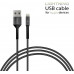 Кабель Intaleo CB0 USB-Lightning 1.2м Black/Grey (1283126495625)