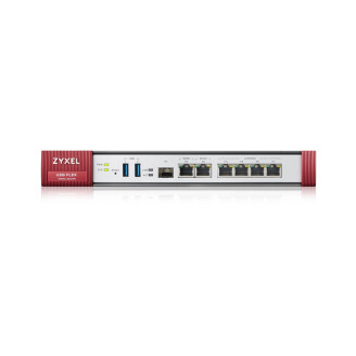 Межсетевой экран ZYXEL ZyWALL USG FLEX 200 (USGFLEX200-EU0102F) (2xGE WAN, 4xGE LAN/DMZ, 2xUSB3.0, 1xSFP, AP Controller (8/40), с набором подписок на 1 год (AS,AV,CF,IDP))
