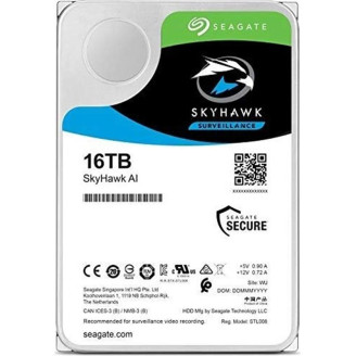 Накопитель HDD SATA 16.0TB Seagate SkyHawk AI Surveillance 7200rpm 256MB (ST16000VE002)