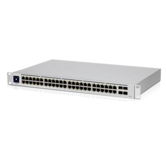 Коммутатор Ubiquiti UniFi Switch USW-48-POE (16xGE, 32xGE PoE+, 4xSFP, PoE 240W max)