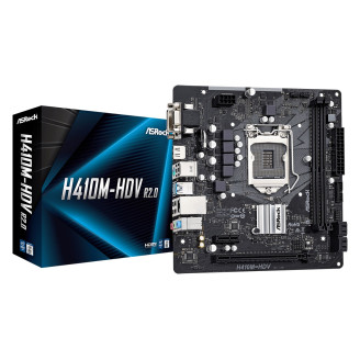 Материнская плата ASRock H410M-HDV R2.0 Socket 1200