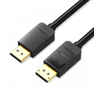 Кабель Vention DisplayPort-DisplayPort, 5 m, v1.2, Black (HACBJ)