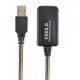 Кабель Cablexpert USB - USB V 2.0 (M/F), активный удлинитель, 10 м, черный (UAE-01-10M)