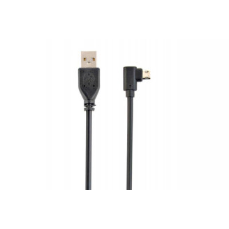 Кабель Cablexpert (CC-USB2-AMmDM90-10) USB2.0 A - USB В, 3 м, премиум, черный