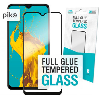 Защитное стекло Piko для Oppo A15 Black Full Glue, 0.3mm, 2.5D (1283126510984)