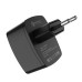 Зарядное устройство Hoco C70A Cutting-Edge (1USB, 3А) QC3.0 Black (6931474706645) + кабель MicroUSB