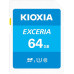 Карта памяти SDXC  64GB UHS-1 Class 10 Kioxia Exceria R100MB/s (LNEX1L064GG4)