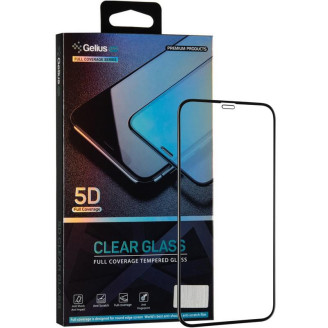 Защитное стекло Gelius Pro 5D Clear Glass для Apple iPhone 12/12 Pro Black (2099900816994)