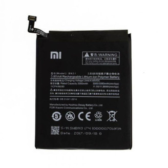 АКБ для Xiaomi Redmi Note 5A (BN31) 3.85V 3080mAh (A11881)