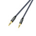Аудио-кабель Hoco UPA03 3.5мм-M/3.5 мм-M, 1м, Black (6957531051565)