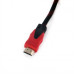 Кабель Extradigital (KBH1745) HDMI-HDMI, 1.5м Black/Red