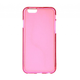Чехол-накладка Drobak Elastic PU для Apple iPhone 6/6s Pink Clear (210288)