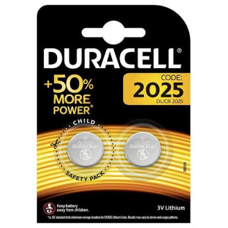 Батарейка Duracell DL 2025 BL 2шт