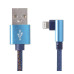 Кабель Cablexpert USB - Lightning (M/M), премиум, 1 м, синий (CC-USB2J-AMLML-1M-BL)