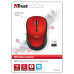 Мышь беспроводная Trust Yvi (19522) Red USB