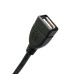 Кабель Extradigital USB 2.0 AF/microUSB M, 0.1м OTG Black (KBO1623)