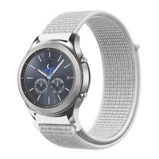 Ремешок BeCover Nylon Style для Samsung Galaxy Watch 46mm/Watch 3 45mm/Gear S3 Classic/Gear S3 Frontier White (705872)