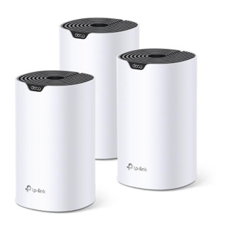 Комплект из трех Mesh Wi-Fi маршрутизаторов TP-Link Deco S4(3-pack) (AC1200, 2xGE LAN, MU-MIMO, 2 антенны, 3-pack)