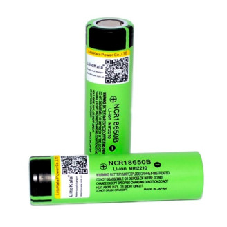 Аккумулятор LiitoKala 18650 Li-Ion 3400 mAh Green